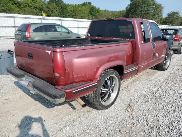 1GTEC19W9WE526519 - 1998 GMC SIERRA MAROON photo 4