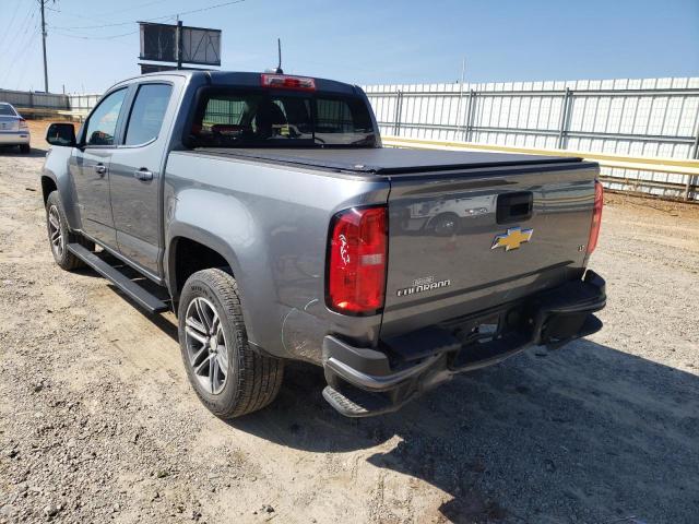 1GCGSCEA3K1125356 - 2019 CHEVROLET COLORADO L GRAY photo 3