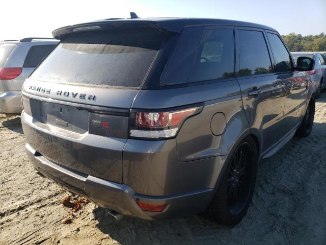 SALWG2VF6GA645425 - 2016 LAND ROVER RANGE ROVE GRAY photo 4