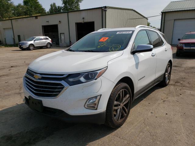 2GNAXWEX5J6158035 - 2018 CHEVROLET EQUINOX PR WHITE photo 2