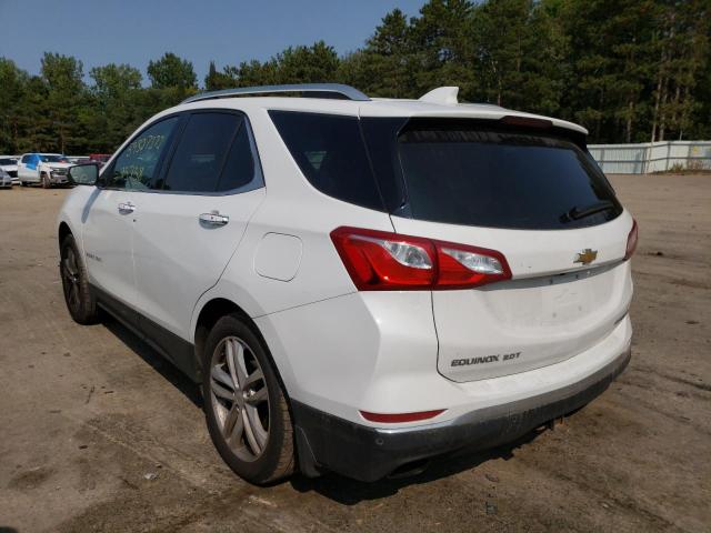 2GNAXWEX5J6158035 - 2018 CHEVROLET EQUINOX PR WHITE photo 3