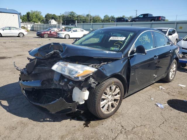 2G4GS5ER1D9156195 - 2013 BUICK REGAL PREM BLACK photo 2