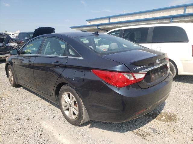 5NPEB4AC6DH694086 - 2013 HYUNDAI SONATA GLS BLUE photo 3