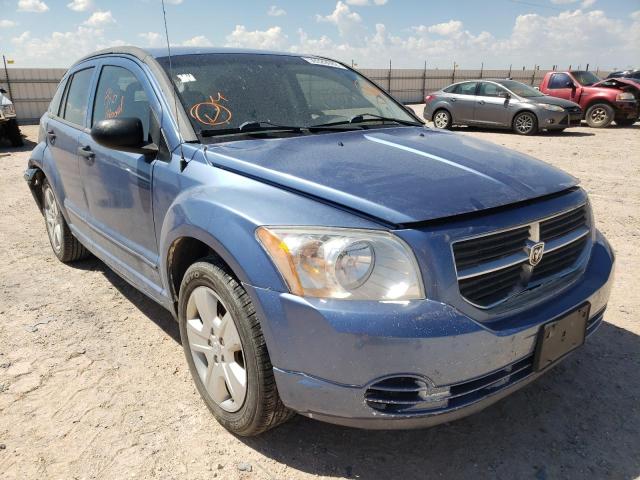 1B3HB48B37D567785 - 2007 DODGE CALIBER SX BLUE photo 1