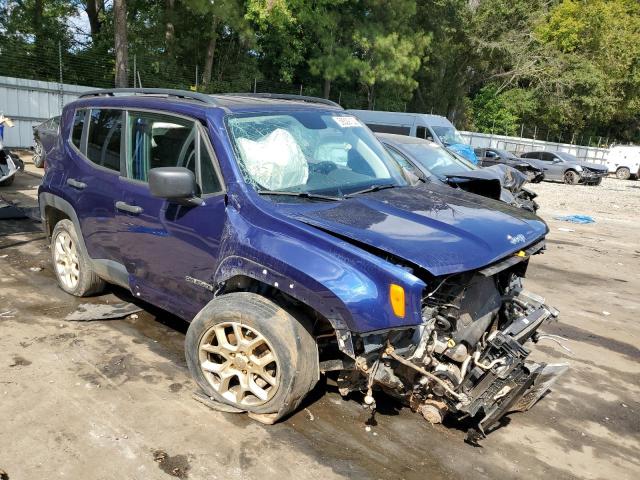 ZACCJBAB8JPJ56429 - 2018 JEEP RENEGADE S BLUE photo 1