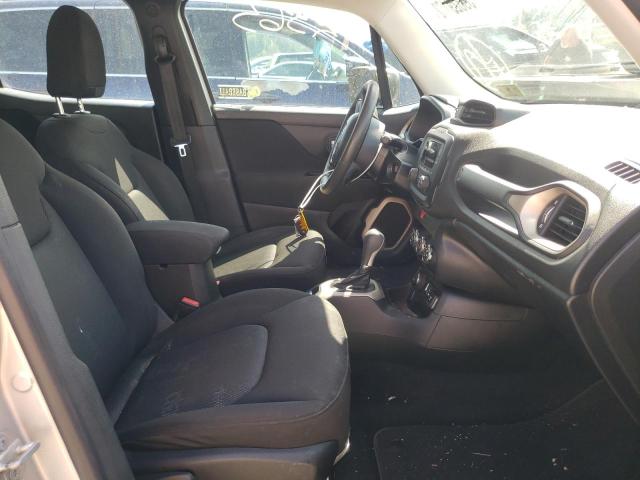 ZACCJBAT2GPE36142 - 2016 JEEP RENEGADE S SILVER photo 5