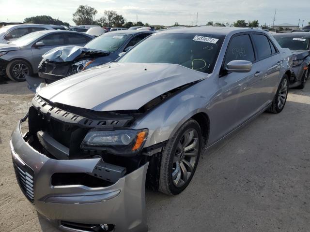 2C3CCABGXEH352174 - 2014 CHRYSLER 300 S SILVER photo 2