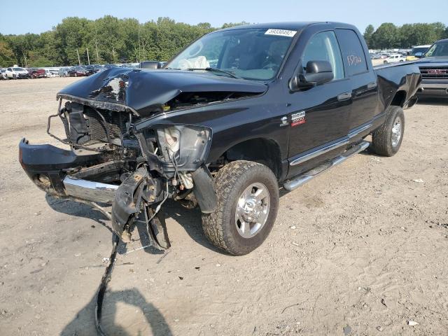 3D7KS28A18G209899 - 2008 DODGE RAM 2500 S BLACK photo 2