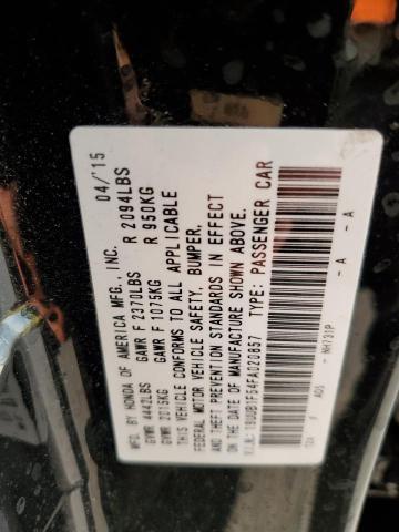 19UUB1F54FA020857 - 2015 ACURA TLX TECH BLACK photo 10