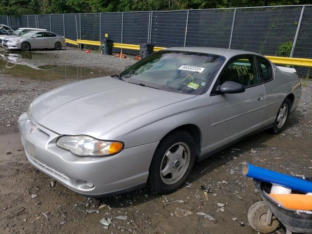 2G1WW12E829198058 - 2002 CHEVROLET MONTE CARL 银色 照片 2