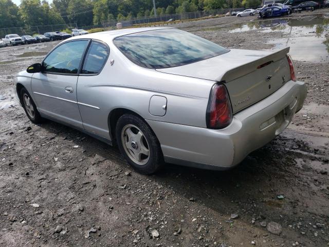 2G1WW12E829198058 - 2002 CHEVROLET MONTE CARL 银色 照片 3