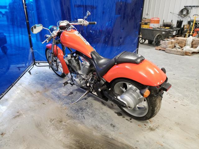 JH2SC6104AK003806 - 2010 HONDA VT1300 CX ORANGE photo 3