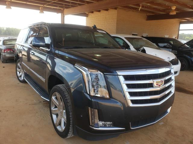 1GYS3HKJ9KR130307 - 2019 CADILLAC ESCALADE E CHARCOAL photo 1