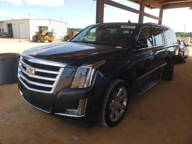 1GYS3HKJ9KR130307 - 2019 CADILLAC ESCALADE E CHARCOAL photo 2