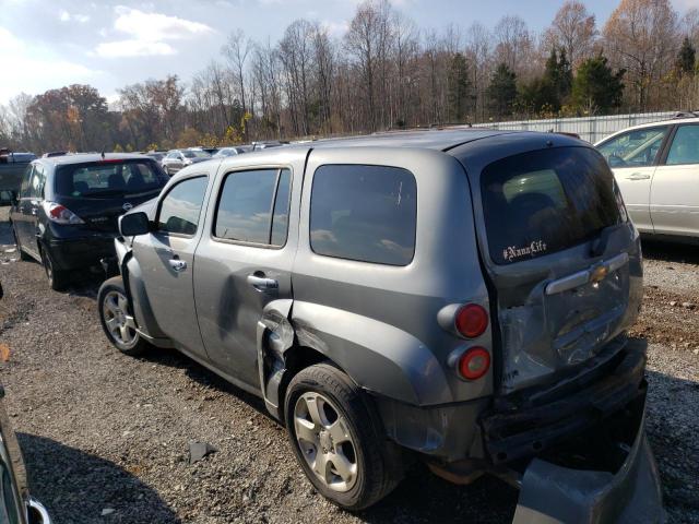 3GNDA23D07S545876 - 2007 CHEVROLET HHR LT GRAY photo 3