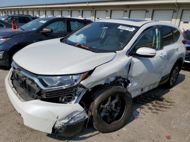 5J6RW2H81KA015951 - 2019 HONDA CR-V EXL WHITE photo 2