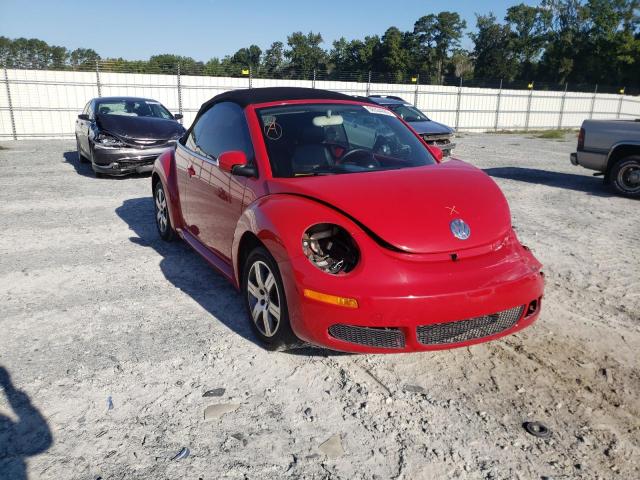3VWPF31Y86M314954 - 2006 VOLKSWAGEN NEW BEETLE 红色 照片 1
