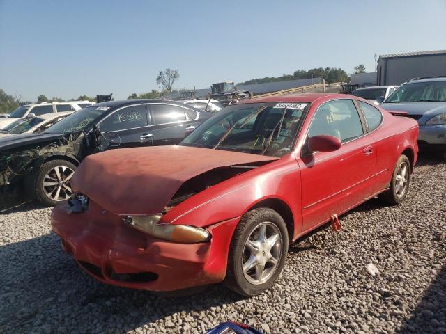 1G3NF12E6XC354049 - 1999 OLDSMOBILE ALERO GLS RED photo 2