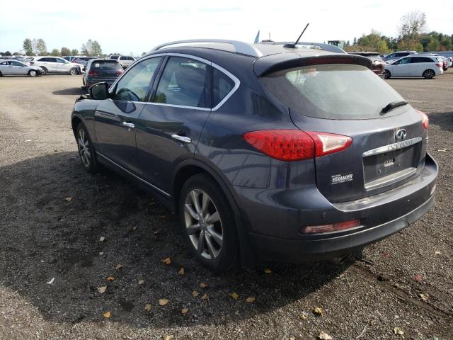 JN1AJ0HR2AM754244 - 2010 INFINITI EX35 BASE GRAY photo 3