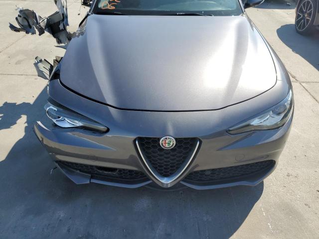 ZARFAECN9H7550141 - 2017 ALFA ROMEO GIULIA TI GRAY photo 7