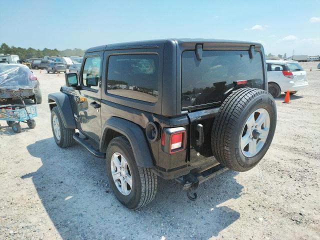 1C4GJXAG7KW552160 - 2019 JEEP WRANGLER S 黑色 照片 3