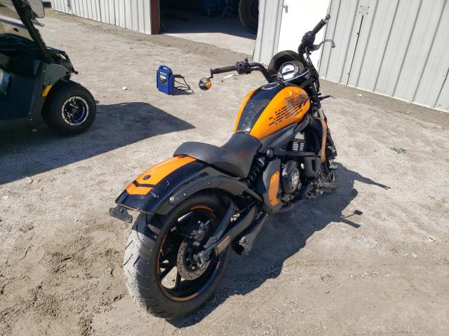 JKAENEE1XKDA04555 - 2019 KAWASAKI EN650 E ORANGE photo 4