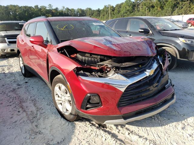 3GNKBCRS1MS517841 - 2021 CHEVROLET BLAZER 2LT RED photo 1