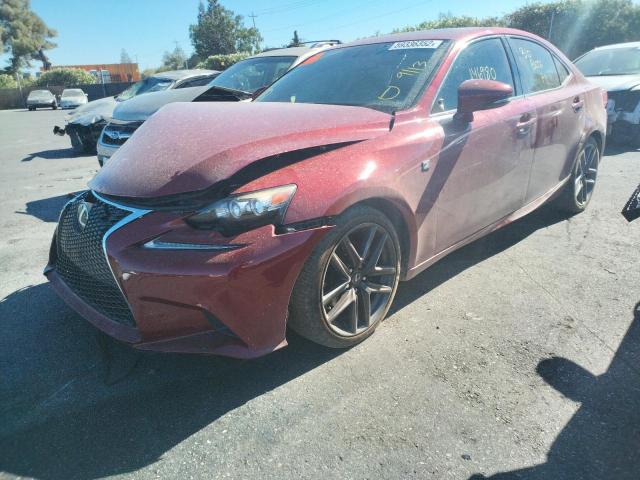 JTHBF1D22E5025256 - 2014 LEXUS IS 250 RED photo 2