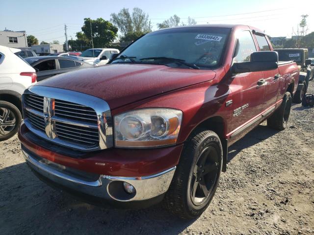 1D7HA18276S699531 - 2006 DODGE RAM 1500 S RED photo 2