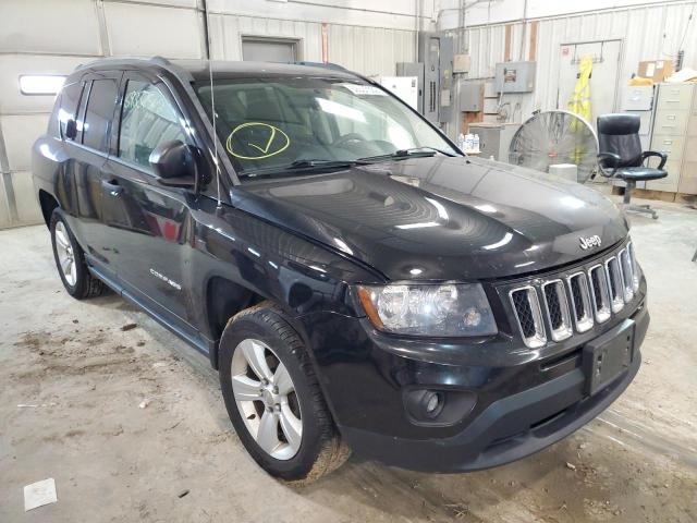 1C4NJDBB0ED650116 - 2014 JEEP COMPASS SP BLACK photo 1