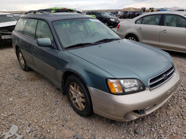 4S3BH686817677495 - 2001 SUBARU LEGACY OUT GREEN photo 1