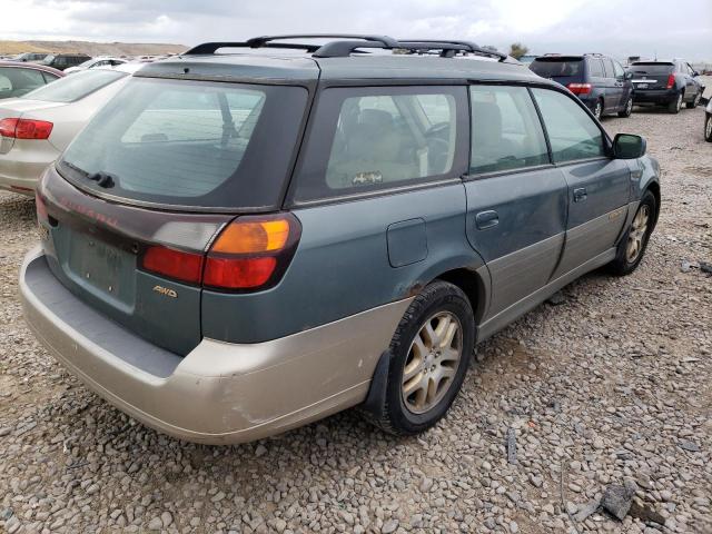 4S3BH686817677495 - 2001 SUBARU LEGACY OUT GREEN photo 4