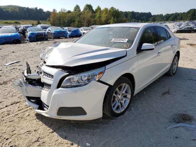 1G11D5RR3DF107787 - 2013 CHEVROLET MALIBU 1LT 白色 照片 2