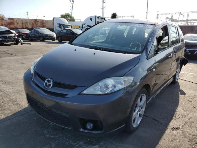 JM1CR29L860108922 - 2006 MAZDA 5 GRAY photo 2