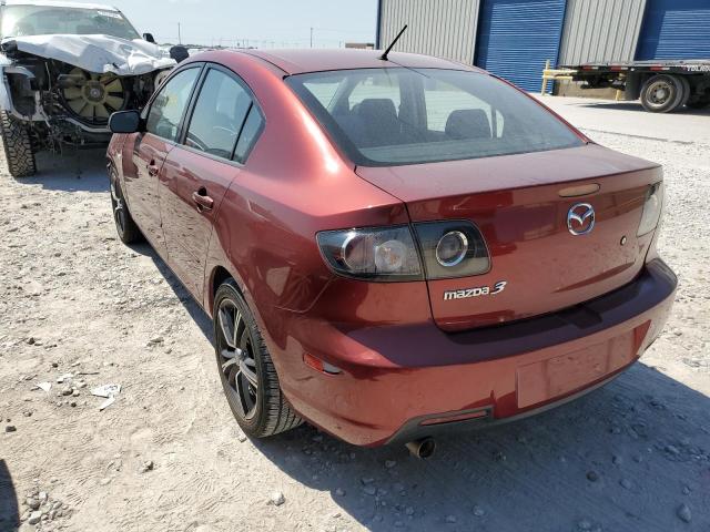 JM1BK32G391245865 - 2009 MAZDA 3 I RED photo 3