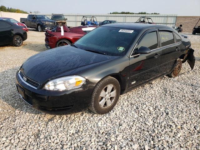 2G1WS581969361443 - 2006 CHEVROLET IMPALA POL BLACK photo 2