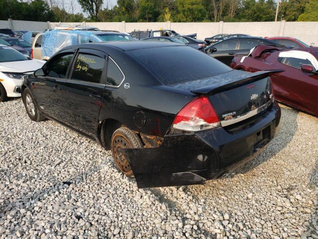 2G1WS581969361443 - 2006 CHEVROLET IMPALA POL BLACK photo 3