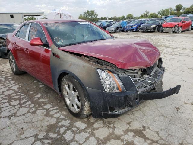 1G6DR57V880170790 - 2008 CADILLAC CTS HI FEA RED photo 1