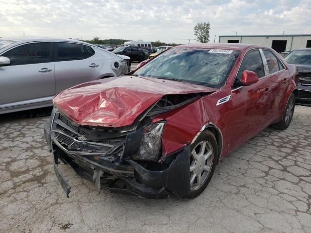 1G6DR57V880170790 - 2008 CADILLAC CTS HI FEA RED photo 2