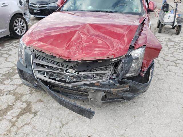 1G6DR57V880170790 - 2008 CADILLAC CTS HI FEA RED photo 9