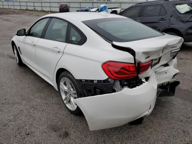 WBA4J3C55JBG95671 - 2018 BMW 430XI GRAN WHITE photo 3