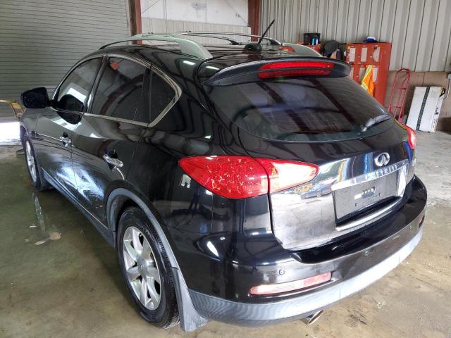 JNKAJ09F38M351366 - 2008 INFINITI EX35 BASE Սև լուսանկար 3