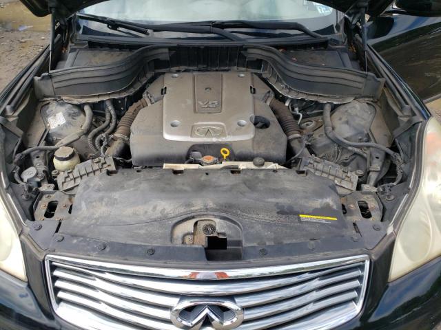 JNKAJ09F38M351366 - 2008 INFINITI EX35 BASE BLACK photo 7