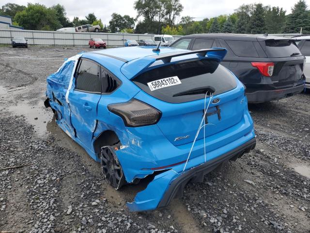 WF0DP3THXH4121698 - 2017 FORD FOCUS RS BLUE photo 3