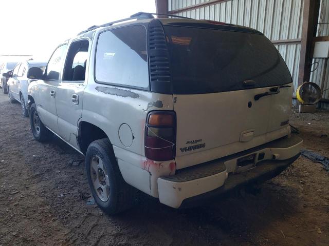 1GKEK63UX6J135012 - 2006 GMC YUKON DENA WHITE photo 3