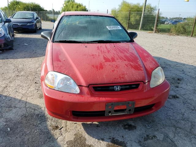 1HGEJ6220WL089307 - 1998 HONDA CIVIC DX  photo 9