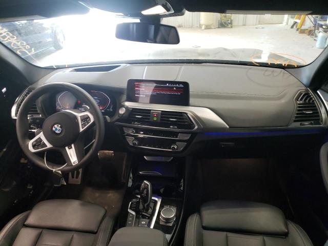 5UXTY5C01M9E60608 - 2021 BMW X3 XDRIVE3 BLACK photo 9