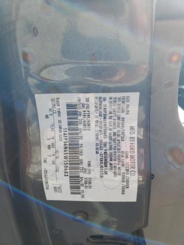 1FAFP36N65W150683 - 2005 FORD FOCUS ZXW CHARCOAL photo 10