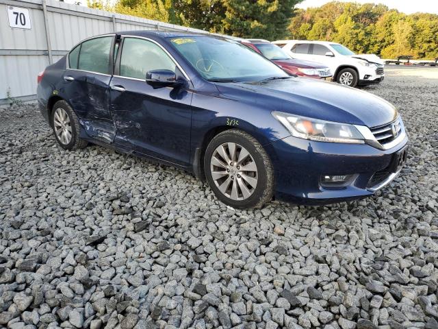 1HGCR2F88FA219496 - 2015 HONDA ACCORD EXL BLUE photo 1