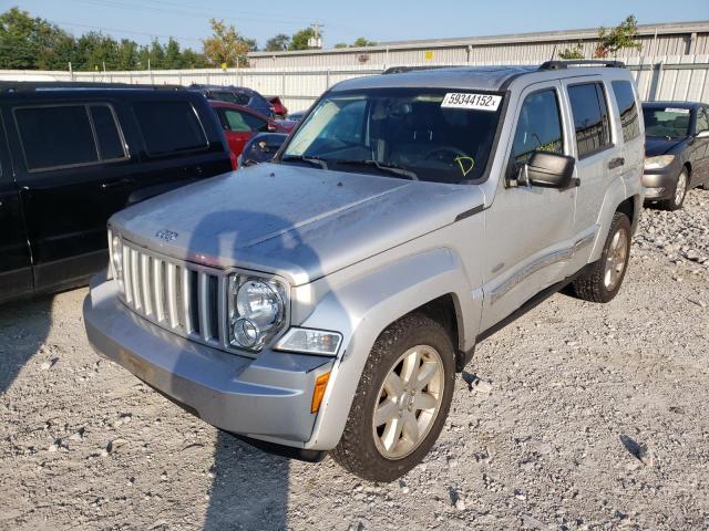 1C4PJMAK0CW176342 - 2012 JEEP LIBERTY SP SILVER photo 2